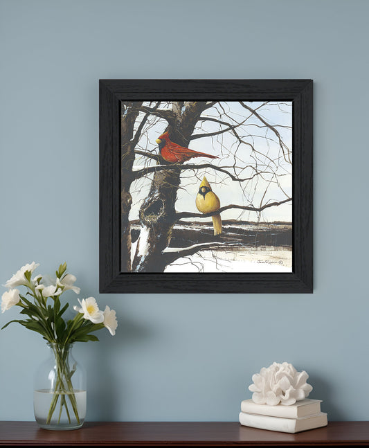 A View from Above Black Framed Print Wall Art-0