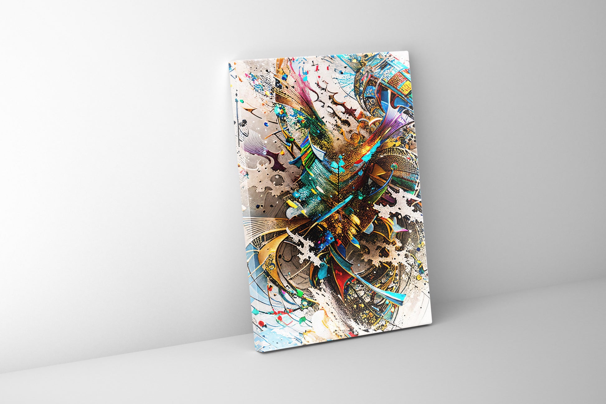 Wall Art-Abstract 1-Canvas Printed-Artwork-1