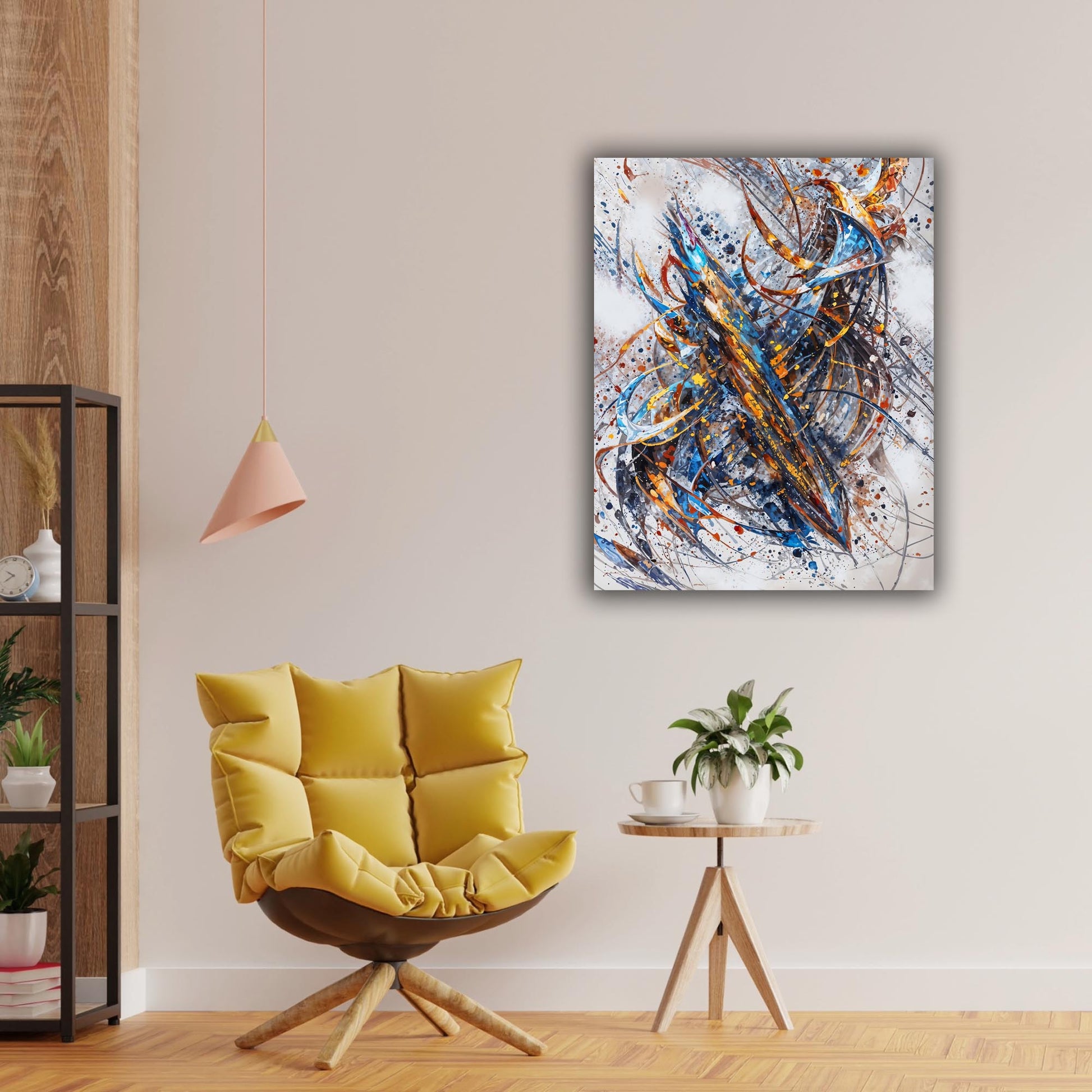 Wall Art-Abstract 2-Canvas Printed-Artwork-3