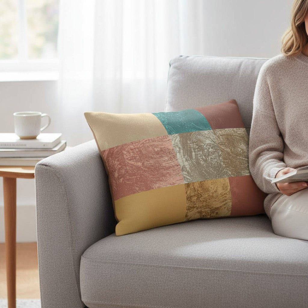 Graphikar Prints® — “Color Balance” Handmade Pillow