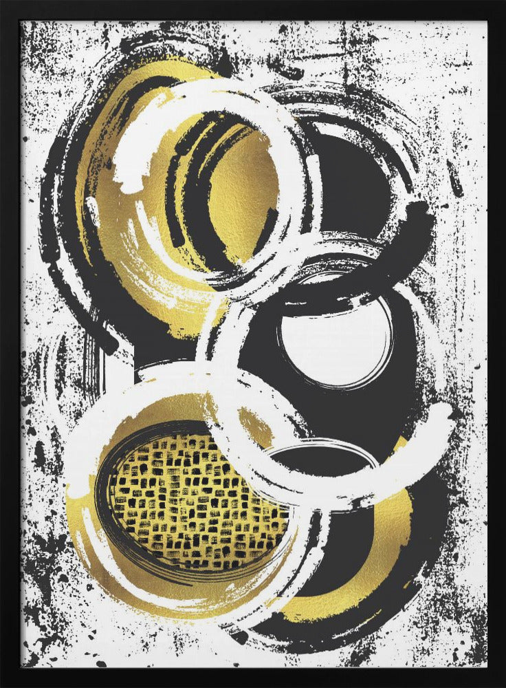 Wall art Abstract Painting No. 2 | gold-2