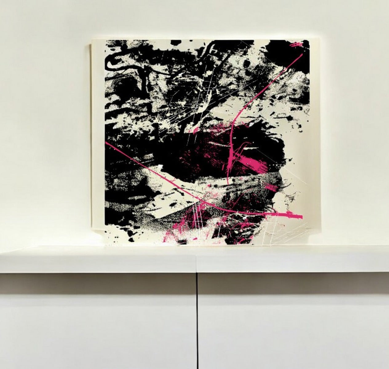 Beige and Black Canvas Print Wall Art-1