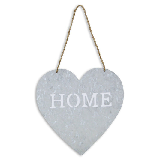 Home Gray Galvanized Cut Out Metal Wall Decor-0