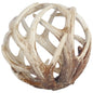 White Resin Antler Shaped Sculpture-0