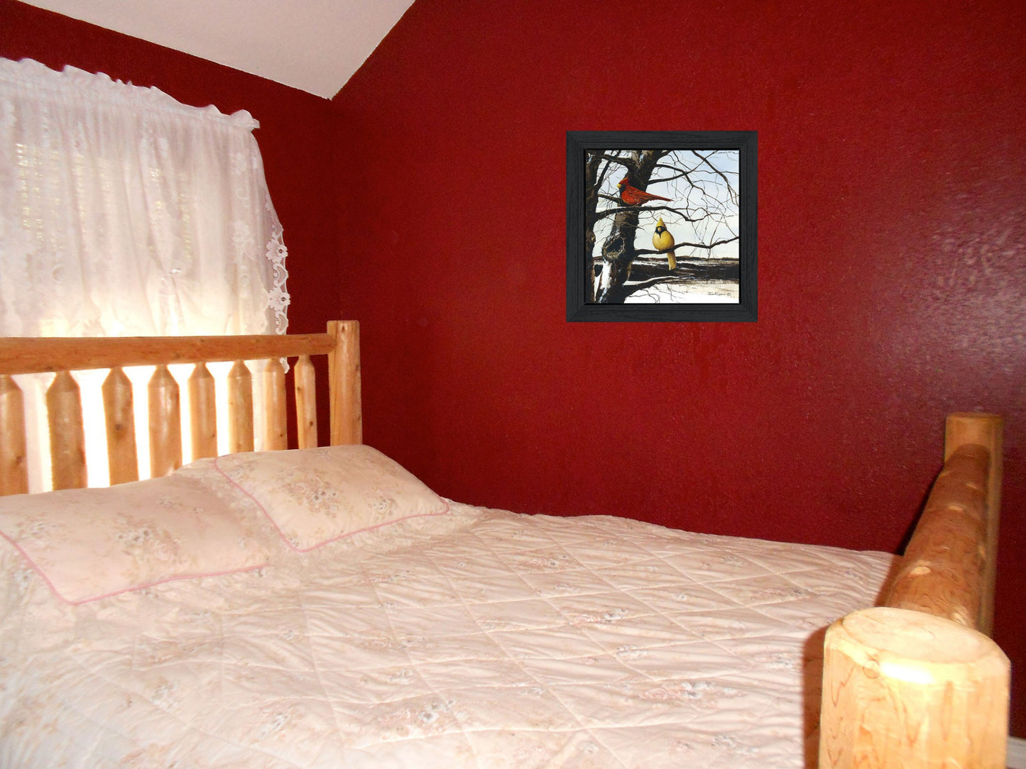 A View from Above Black Framed Print Wall Art-4