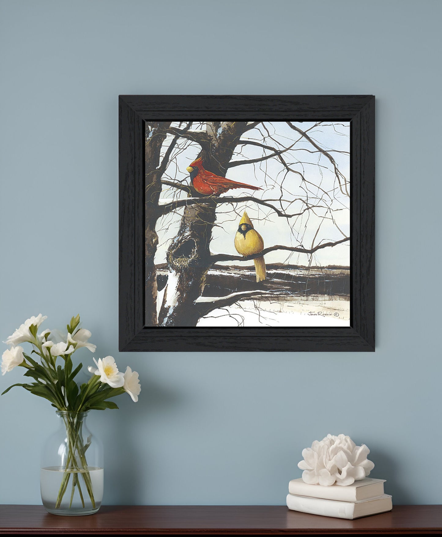 A View from Above Black Framed Print Wall Art-0