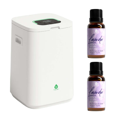 Luxury Home Spa Bundle – Towel Warmer & Lavender Essential Oil-0