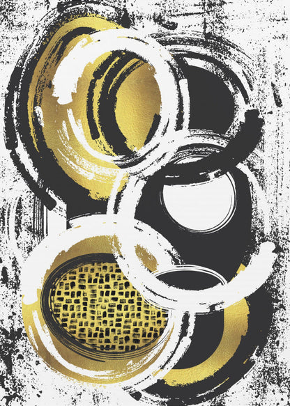 Wall art Abstract Painting No. 2 | gold-1