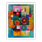 Geometric  Modern Art  Canvas Art Print-8
